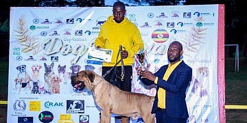 Dog walk excites Kampala