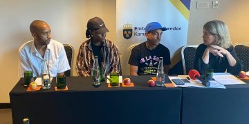 Swedish embassy welcomes country’s top artists to Uganda