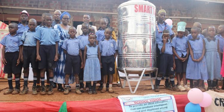 Rotary Club of Makerere Rainbow donates to Kalerwe Parents School
