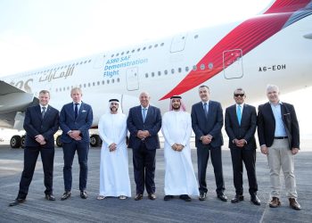 Emirates becomes world’s first airline to operate A380 demonstration flight with 100% sustainable aviation fuel