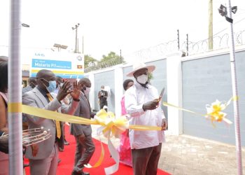 Uganda has woken up from slavery, says Museveni as he commissions HIV, Malaria test kit plant