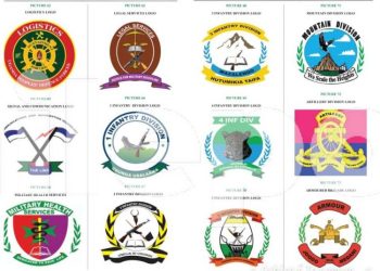 UPDF introduces logos for its eight divisions on uniforms