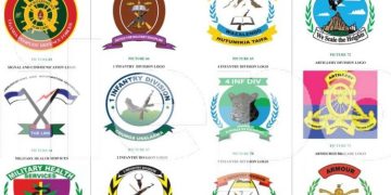 UPDF introduces logos for its eight divisions on uniforms