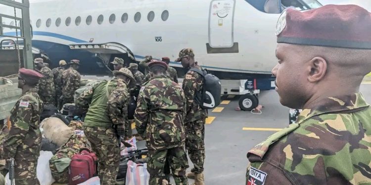East African force starts withdrawing from DRC