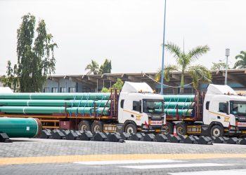 Major boost for EACOP as first oil pipes arrive at Dar es Salaam