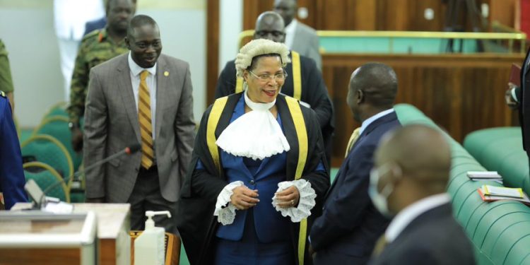 Speaker Among tells off Bobi Wine over claims of plan to bribe MPs