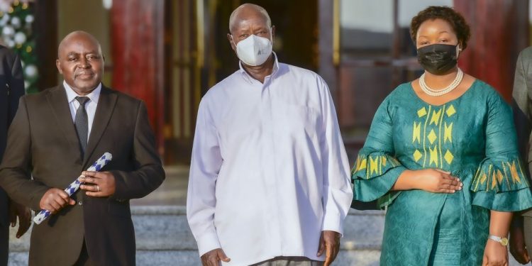 Museveni, Omusinga Mumbere meet