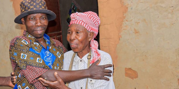 68 year old refugee reunited with family after 11 years