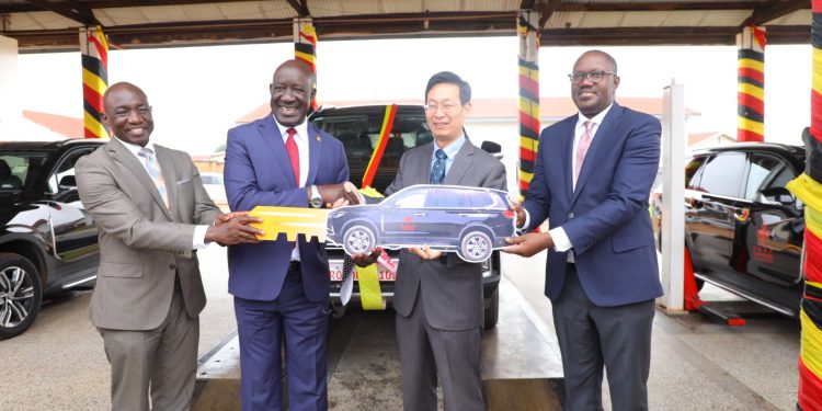 Uganda receives 70 vehicles from China for NAM, G77 summits