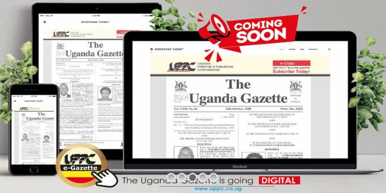 Uganda Gazette goes digital