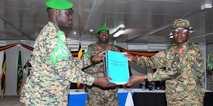 UPDF contingent in Somalia gets new commander