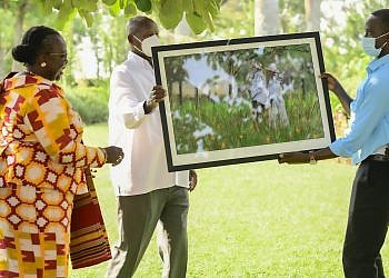 Museveni bids farewell to outgoing UNDP boss