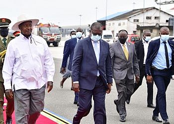 Museveni in Zanzibar for country’s 60th anniversary of revolution