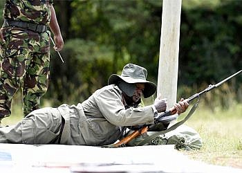 Museveni promotes 380 UPDF officers