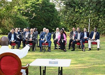 Museveni mounts charm offensive for Egyptian investors to Uganda