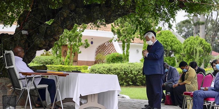 Museveni hosts South Korean evangelist, Rev. Dr. Ock Soo Park