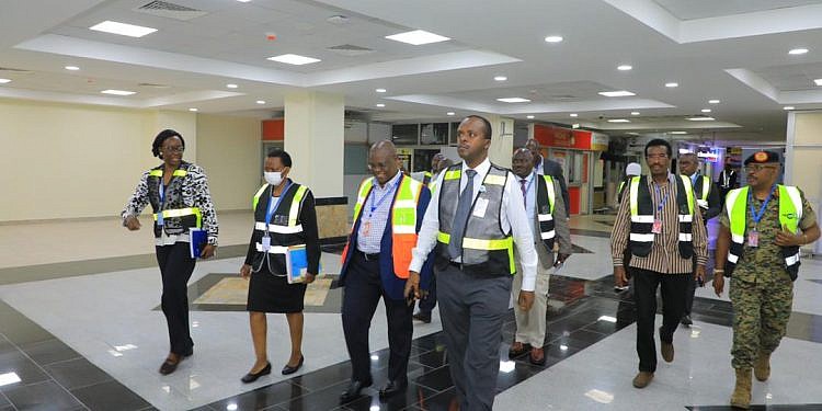 New Entebbe Airport terminal building opened to public