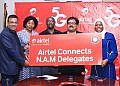 Airtel provides 500 5G enabled SIM cards for NAM summit delegates