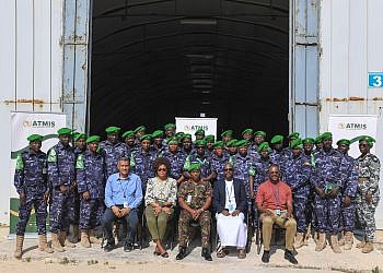 Ugandan police officers in Somalia trained on child protection in peace support operations