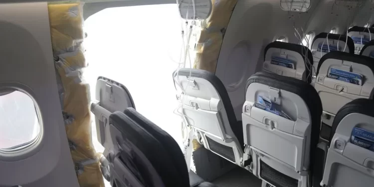 Boeing 737 was missing bolts before door plug flew off , says report