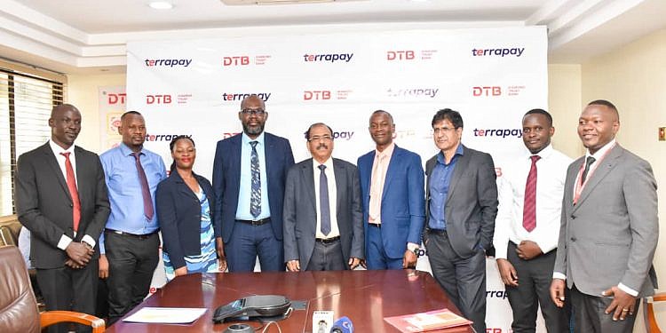 TerraPay partners with  DTB for  global money transfers in Uganda