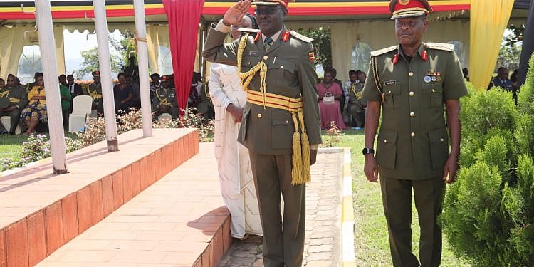 Elevation in rank means more responsibility-Gen Mbadi tells promoted UPDF officers