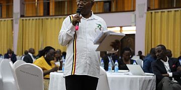 Executive Director of UBOS, Dr. Chris Mukiza