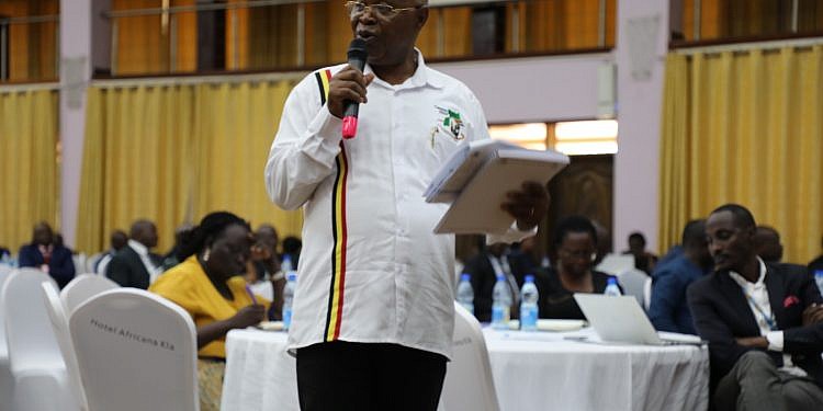 Executive Director of UBOS, Dr. Chris Mukiza