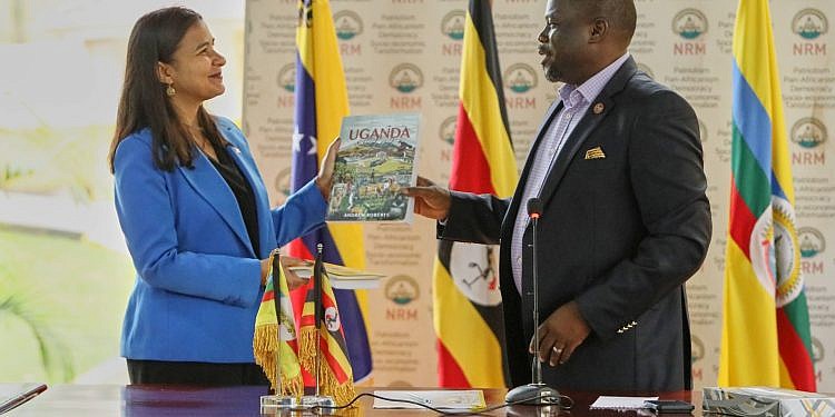 NRM, Venezuelan ruling party move to bolster ties