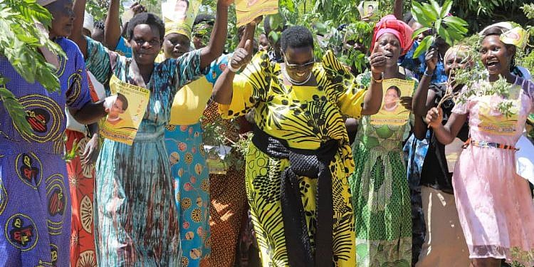 Dokolo by-election: NRM’s Adongo combs villages for votes