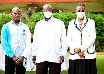 Museveni awards medal to boda boda rider who ‘arrested’  Ndiga clan head killers