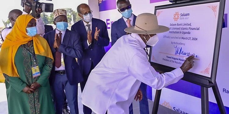 Museveni launches first Islamic bank in Uganda