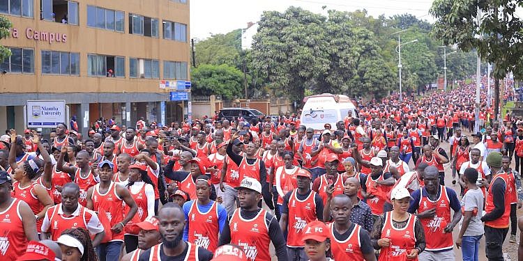 Over 110,000 participate in this year’s Kabaka birthday run