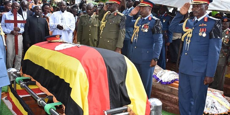 CDF Gen Muhoozi Kainerugaba honours “passionate” Brig Kiggundu