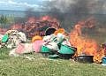 UPDF destroys illegal fishing gear worth shs423m