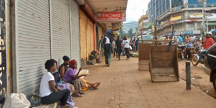 Traders accept to reopen shops after meeting Museveni