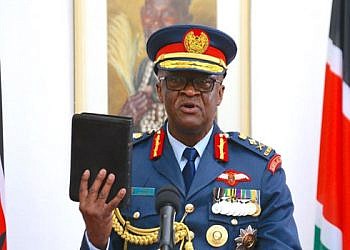 Kenyan CDF feared dead in helicopter crash