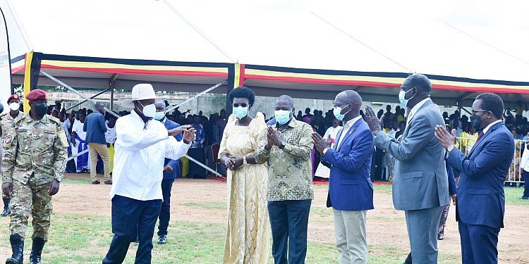 Lilian Aber has proved that being disadvantaged at birth is not disability, says Museveni