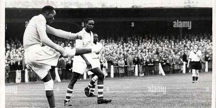 When Uganda national football team played barefoot in England, lost 10-1