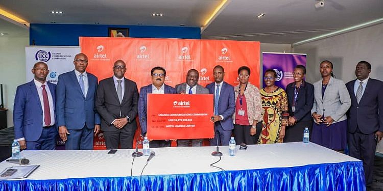 Airtel pays shs34.8bn in statutory levy to UCC