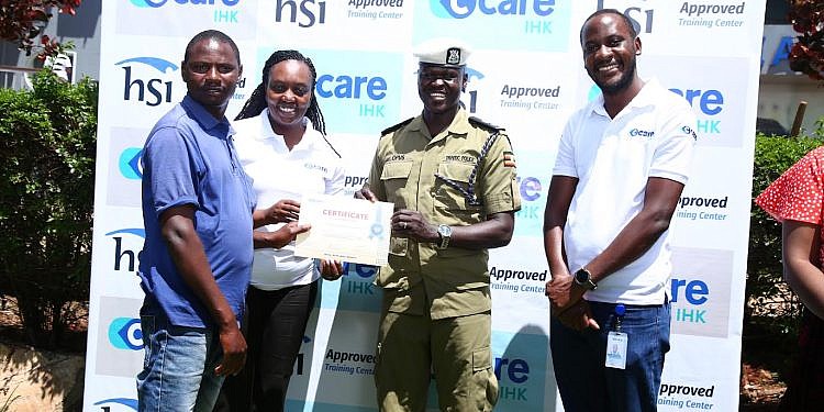 C-Care accredited as training center for first aid and life support in Uganda