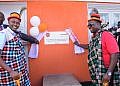 Absa, World Vision commission sanitation facilities in Karamoja