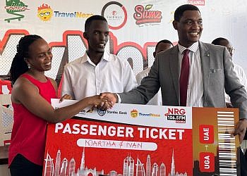 Stanbic, NRG Radio reward mum, son with fully paid trip to Dubai