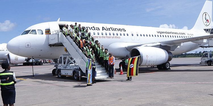 Uganda Airlines adds new Airbus A320 aircraft to its fleet