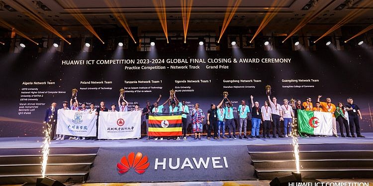Uganda wins grand prize at Huawei ICT competition in China