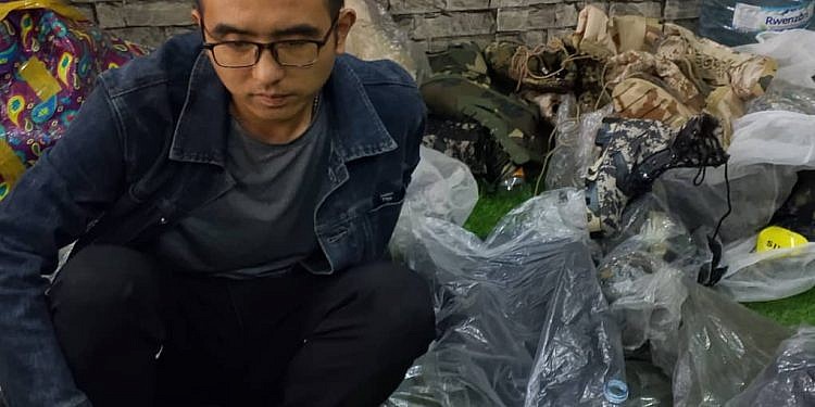 Chinese national arrested for selling UPDF uniforms