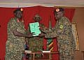 Maj Gen Dick Olum hands over UPDF Mountain Division command