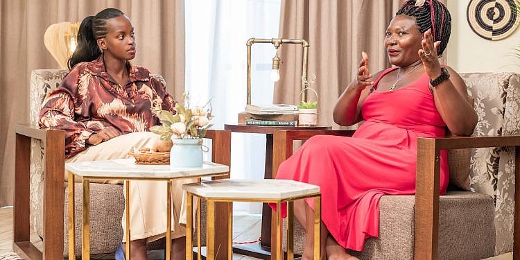 Mulokole and the screen character that makes Pearl Magic’s Mizigo Express