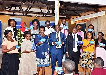 Stanbic donates reusable sanitary pads to P.7 pupils in nine KCCA schools