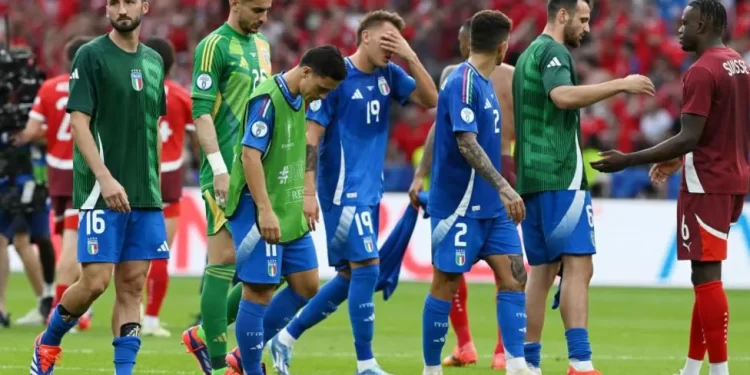 Euro 2024: Defending champions, Italy knocked out